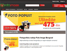 Tablet Screenshot of fotoimage.rs